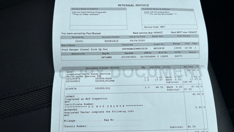 Ford Ranger Diesel Pick Up Double Cab MS-RT 2.0 EcoBlue 213 Auto